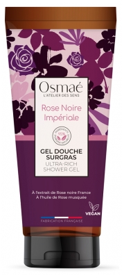 Osmaé Gel Douche Surgras Rose Noire Impériale 200 ml