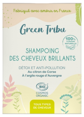 Green Tribu Organiczny Szampon Nabłyszczający do Włosów 85 g