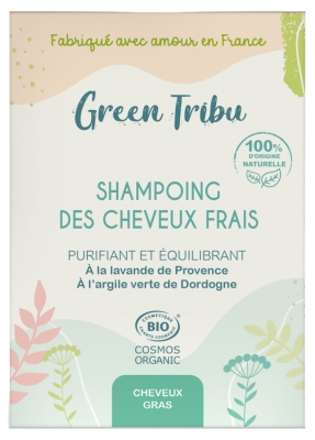 Green Tribu Șampon Răcoros Bio pentru Păr 85 g