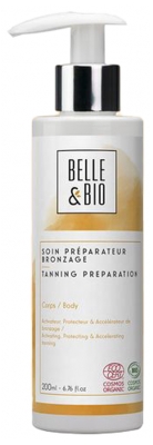 Belle & Bio Trattamento Preparatorio All'abbronzatura Biologica 200 ml