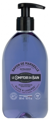 O Comptoir du Bain Sabonete de Marselha Oliva-Lavanda 500 ml