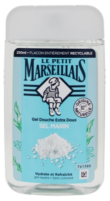 Le Petit Marseillais Nawilżający żel pod Prysznic z Solą Morską 250 ml