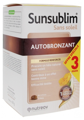 Nutreov Sunsublim Selbstbräuner 84 Kapseln