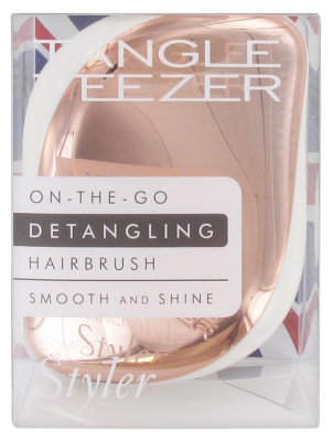 Tangle Teezer Brosse à Cheveux Compact Styler - Couleur : Rose Gold