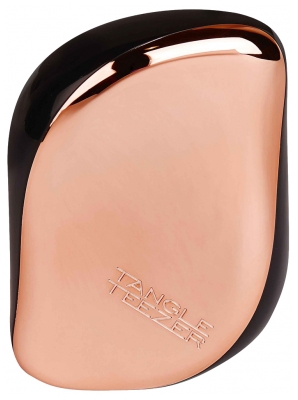Tangle Teezer Compact Hair Brush Styler - Colour: Pink Gold Schwarz