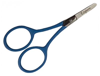 Estipharm Baby Scissors Straight Blades Rounded Tips - Colour: Blue