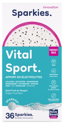 Nova Boost Sparkies Vital Sport 36 Microbilles Effervescentes