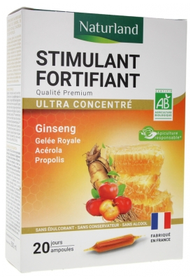 Naturland Stärkungsmittel Bio 20 Phiolen à 10 ml