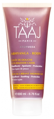 Taaj Abhyanga Blackcurrant Shower Gel 200ml