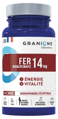 Granions Hierro 60 Cápsulas Vegetales