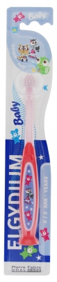 Elgydium Baby Soft Toothbrush 0/2 Years - Colour: Pink