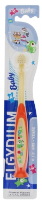 Elgydium Baby Soft Toothbrush 0/2 Years - Colour: Orange