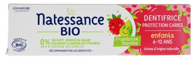 Natessance Organiczna Pasta do Zębów Ochrona Przed Próchnicą dla Dzieci 6-12 lat 75 ml