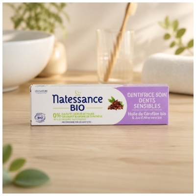 Pasta Dentífrica Para Dientes Sensibles Aceite de Clavo Ecológico 75 ml