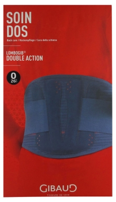 Gibaud Lombogib Double Action Noire 26 cm - Taille : Taille 0