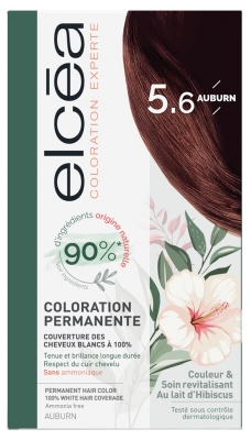 Elcéa Permanent Expert Hair Color - Hair Colour: 5.6 Auburn