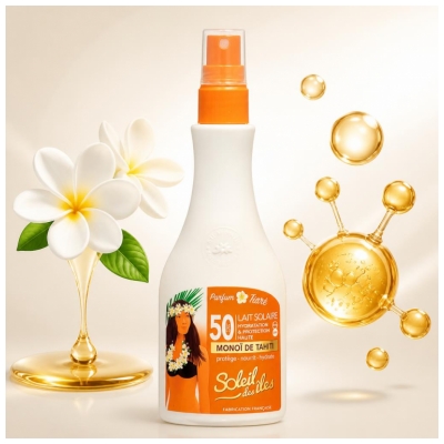 Soleil des îles Lait Solaire SPF50 150 ml
