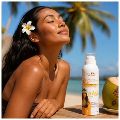 Salos saulė Pieno dulksma SPF50 Kokoso kvapas 150 ml