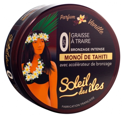 Soleil des îles Intense Tanning Milking Grease 150ml - Fragrance: Vanilla
