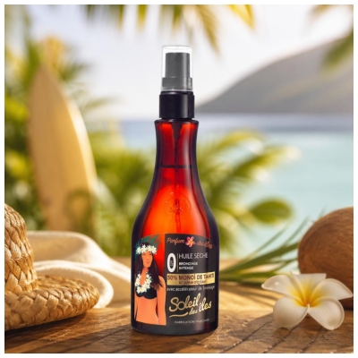 Słońce na Wyspie Huile Sèche Bronzage Intense Parfum des Îles 150 ml
