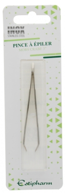 Estipharm Pinzas de Depilar 3 Pulgadas Cangrejo