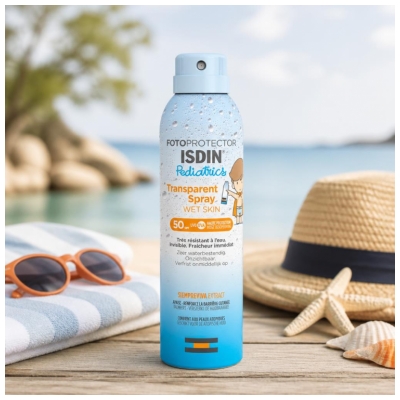 Isdin Fotoprotector Pediatrics Spray Transparent Wet Skin SPF50 250 ml