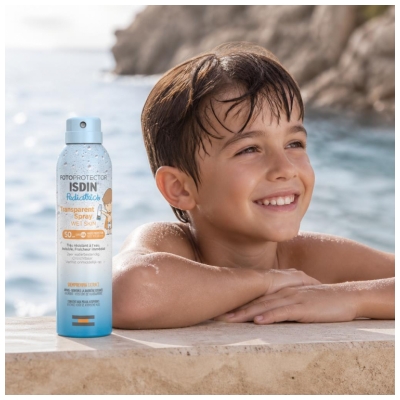 Isdin Fotoprotector Pediatrics Spray Transparent Wet Skin SPF50 250 ml