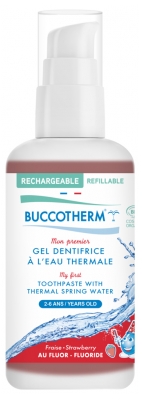 Buccotherm My First Organic Strawberry Thermal Water Toothpaste Refill 100ml