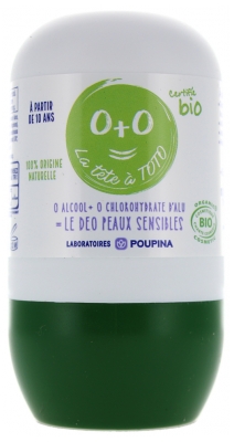 Poupina Deodorant Empfindliche Haut Bio 50 ml