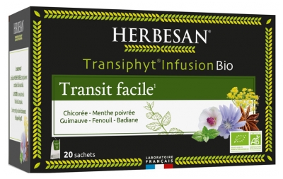Herbesan Transiphyt Organic Infusion 20 Sachets
