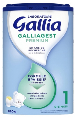 Gallia Galliagest Premium 1er Age 0-6 Mois 800 g