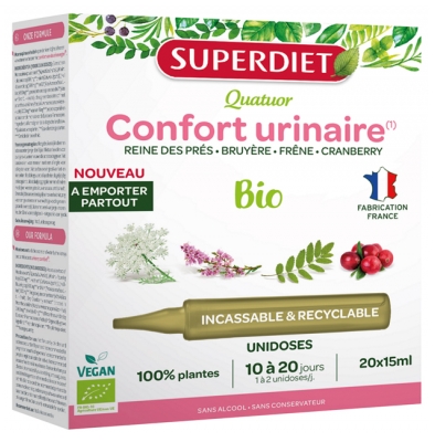 Superdiet Quatuor Harnkomfort Bio 20 Unidosen