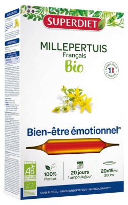 Superdiet Bio Johanniskraut 20 Ampullen