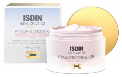 Isdin Ceutics Hyaluronvocht Voorkomen Gevoelige Huid 50 g
