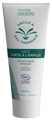 Lutescens Biologische Klei en Thermaal Bronwater Gebruiksklaar Pasta 250 ml