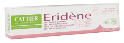Cattier Eridène Fragile Gums Toothpaste Organic 75ml