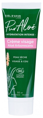 Pur Aloé Hydratation Intense Crème Visage Bio 50 ml