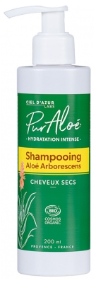 Pur Aloé Hydratation Intense Shampoing Cheveux Secs Bio 200 ml
