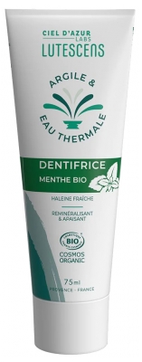 Lutescens Tonerde & Thermalwasser Zahnpasta Bio-Minze 75 ml