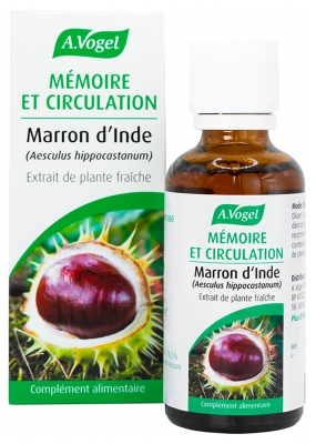 A.Vogel Memory and Circulation Horse Chestnut Fresh Plant Extract 50ml