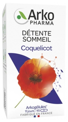 Arkopharma Arkogélules Vallmo 45 Kapslar