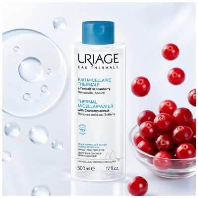 Uriage Eau Micellaire Thermale Peaux Normales à Sèches 500 ml