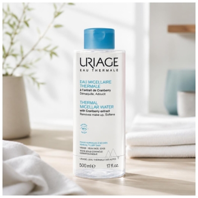 Uriage Thermal Micellar Water Normal to Dry Skins 500ml