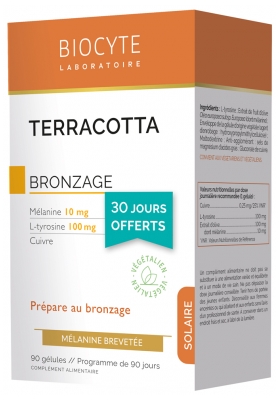 Biocyte Koktajl Terracotta Zestaw 3 x 30 Tabletek
