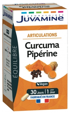 Juvamine Articulations Turmeric Piperine 30 Tabletek