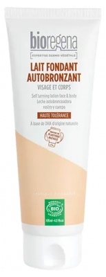 Bioregena Leche Fundente Autobronceadora Orgánica 125 ml