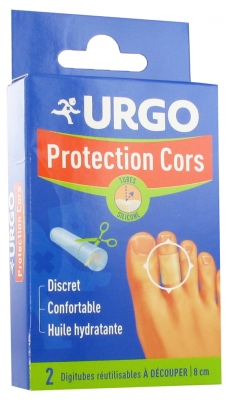 Urgo Schutz Hühneraugen 2 Digitubes zum Schneiden