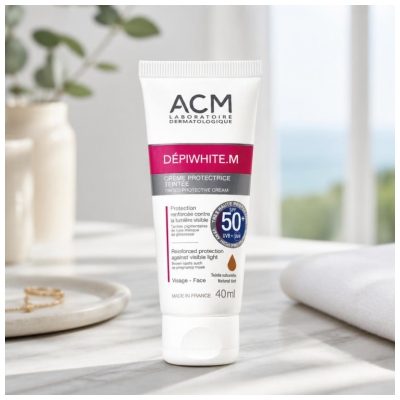 Laboratoire ACM Dépiwhite.M Skyddande Färgad Kräm SPF50+ 40 ml