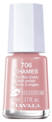 Mavala Mini Bio Color avec Silicium Vernis à Ongles 5 ml - Couleur : 706 : Thames
