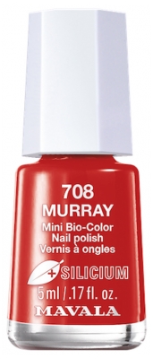 Mavala Mini Bio Color z Krzemem Lakier do Paznokci 5 ml - Kolor: 708: Murray